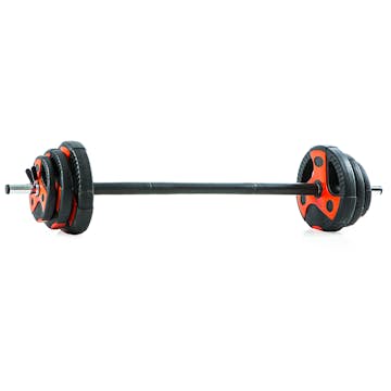 Skvstångsset Gymstick Vinyl Grip Pump Set 20 kg